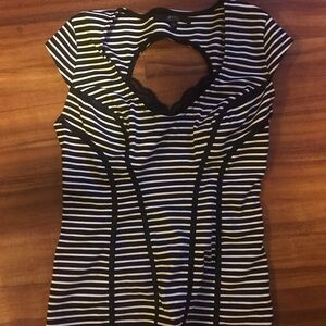 Guess corset lining cutout top